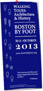 Boston By Foot-tour-brochure-cover-2013