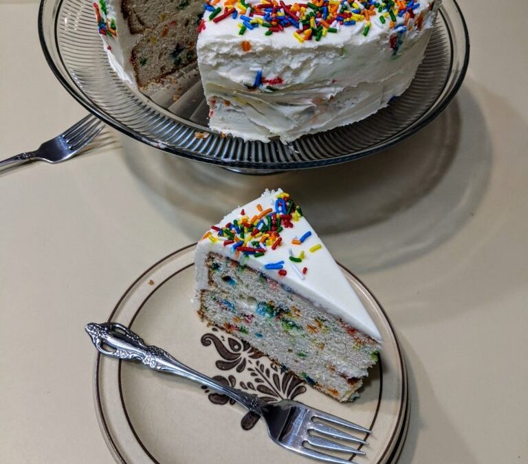 Let’s Bake a Confetti Cake
