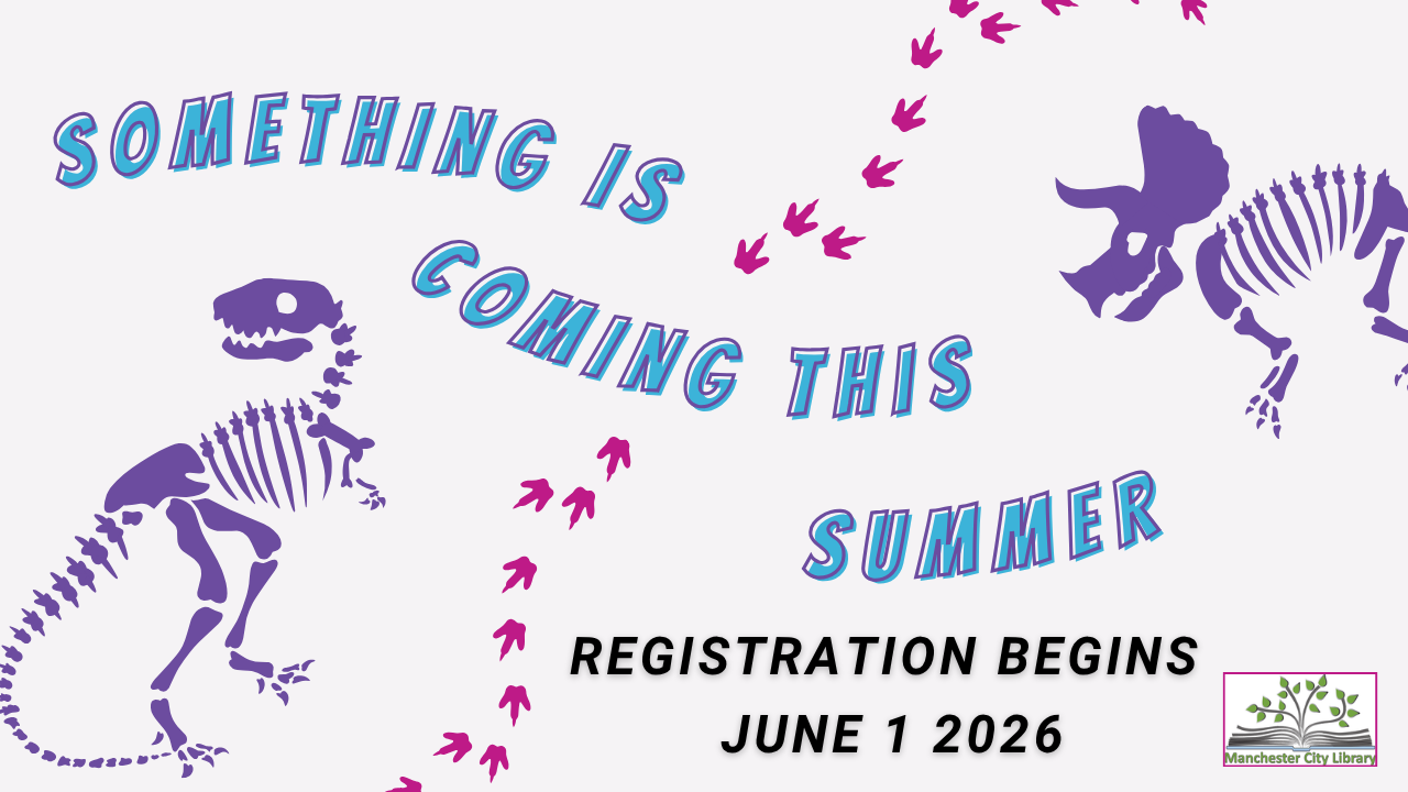 something is coming soon - this summer - Summer reading registration begins on June 1.